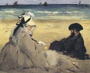 Edouard Manet, At the Beach (mk40)